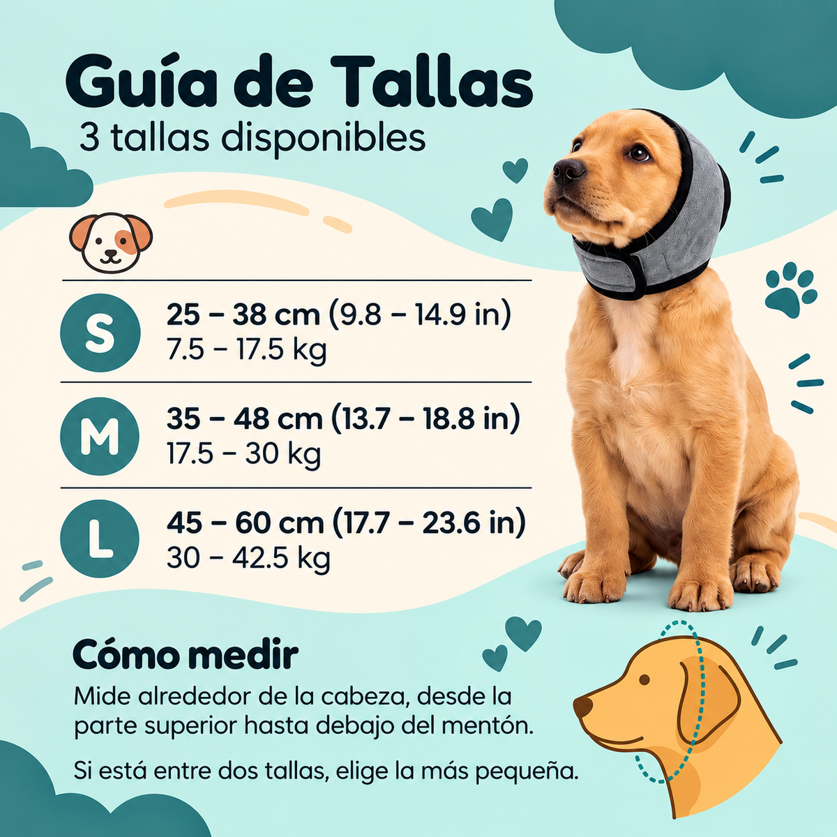Orejeras Anti Sonidos Para Perros